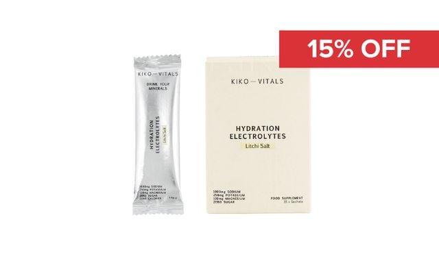 15% Off Kiko Vitals Hydration Electrolytes Litchi Salt  Cover Image